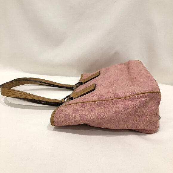 Gucci Pink GG Canvas Tote Sku#84009 - Picture 3 of 10